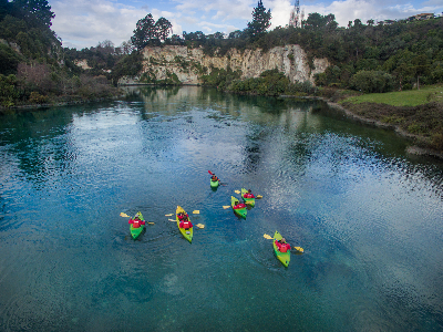 canoe and kayak taupo tours