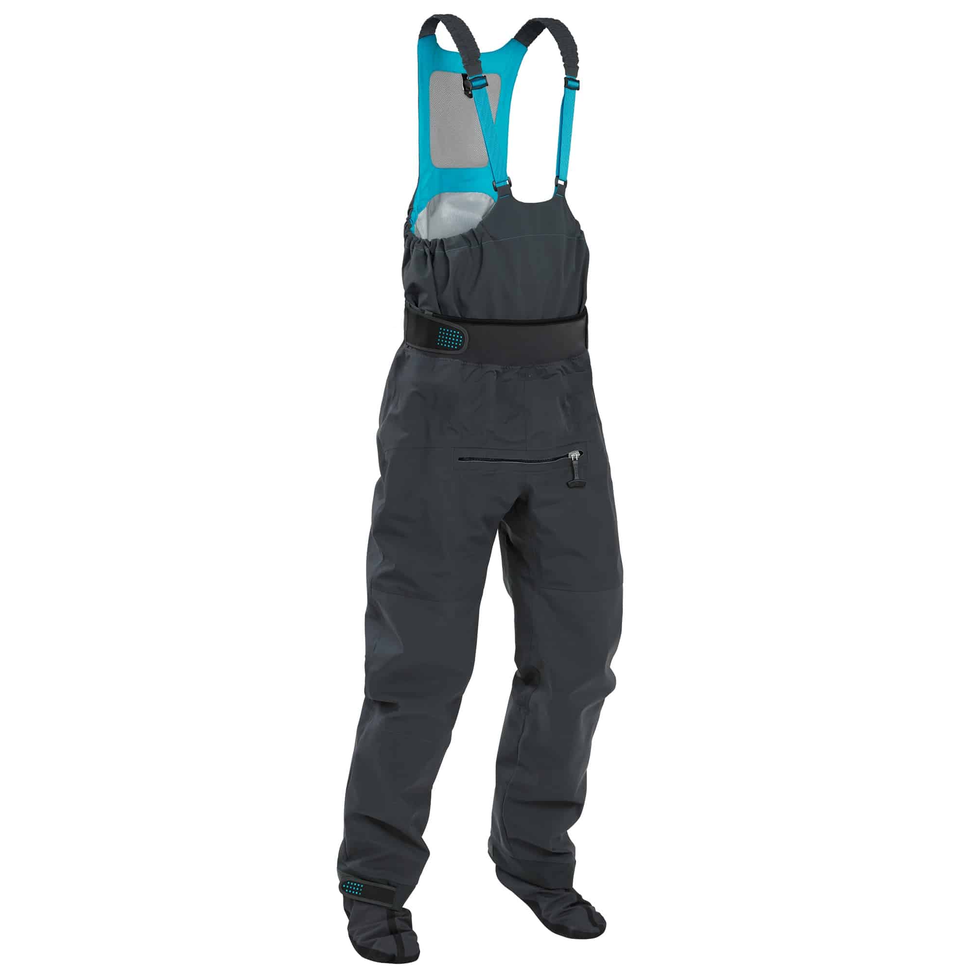 2024 Nookie Pro Bib Single Waist Dry Trousers TR11 - Grey / Black - Canoe &  Kayak | Wetsuit Outlet