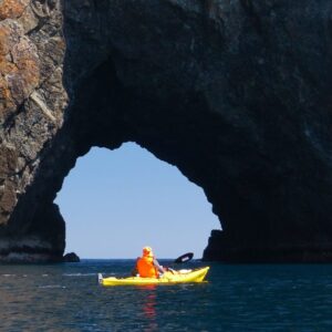 Sea kayaking Urupukapuka