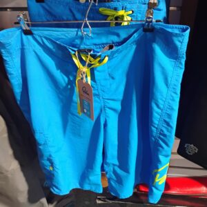 Palm skyline board short - Blue